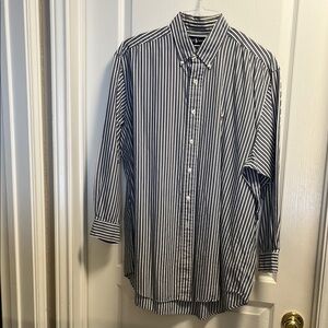 Polo by Ralph Lauren Black and White Dress Shirt